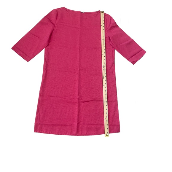 Eileen Fisher 100% Silk Shift Dress XS EUC - Picture 10 of 11